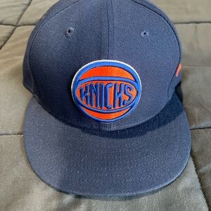 Blue New York Knicks Snapback Hat